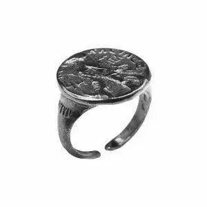 coin shaped ring