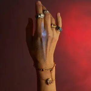 silver bracelet handmade Motyle
