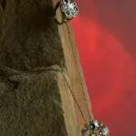 oksydowany pierscionek motyle