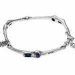 srebrna bransoletka z kolekcji bizuterii magma