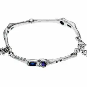 silver bracelet from the magma collection