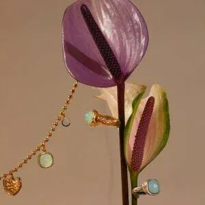 Bransoletka srebrna z kolekcji biżuterii Botanica