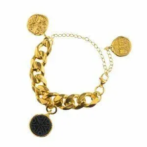 Bransoletka srebrna z kolekcji biżuterii Czarny Dąb-Duch Lasu