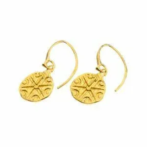 Kolczyki srebrne z kolekcji biżuterii Czarny Dąb-Duch Lasu